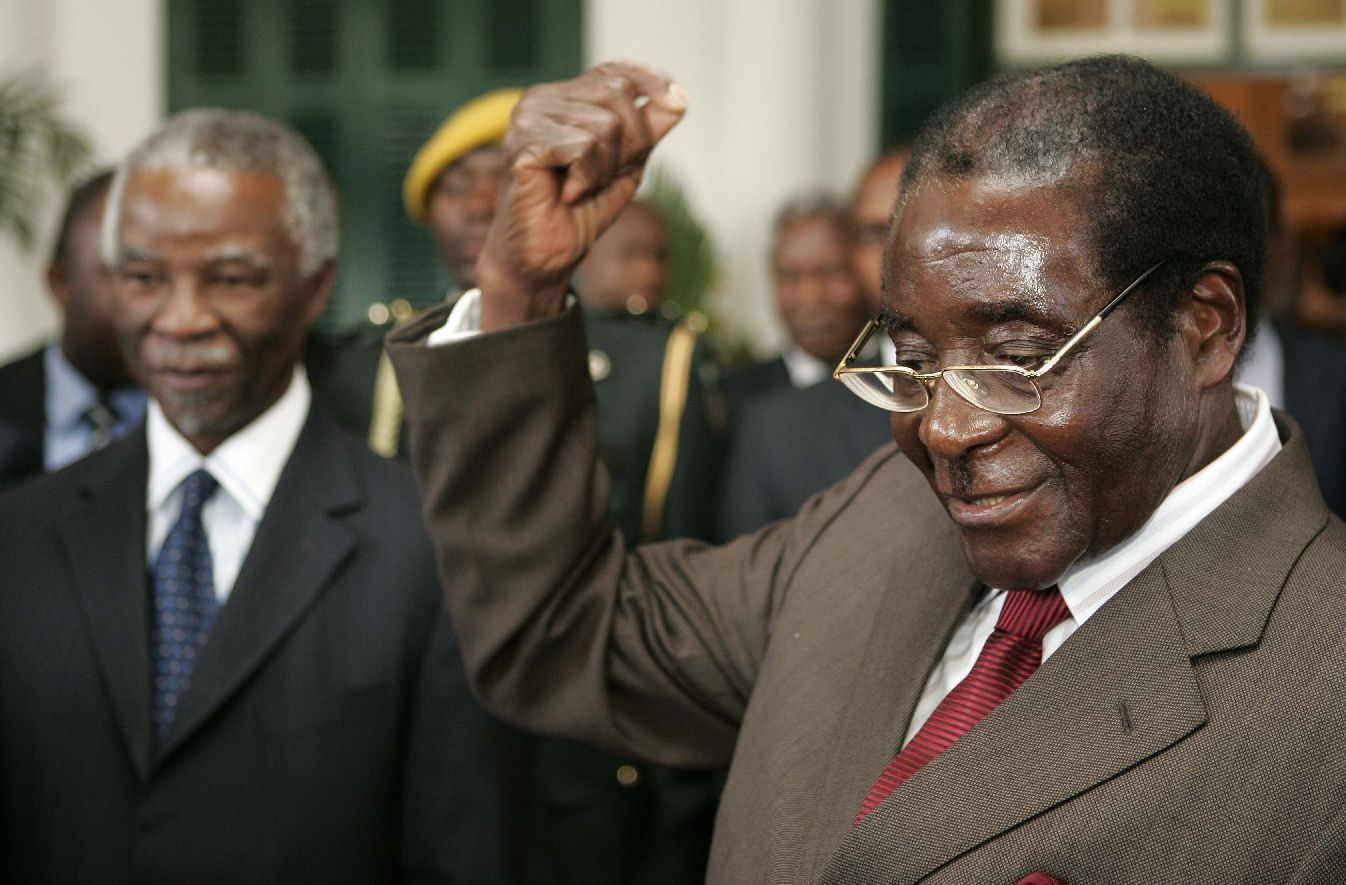 Mugabe a Mbeki