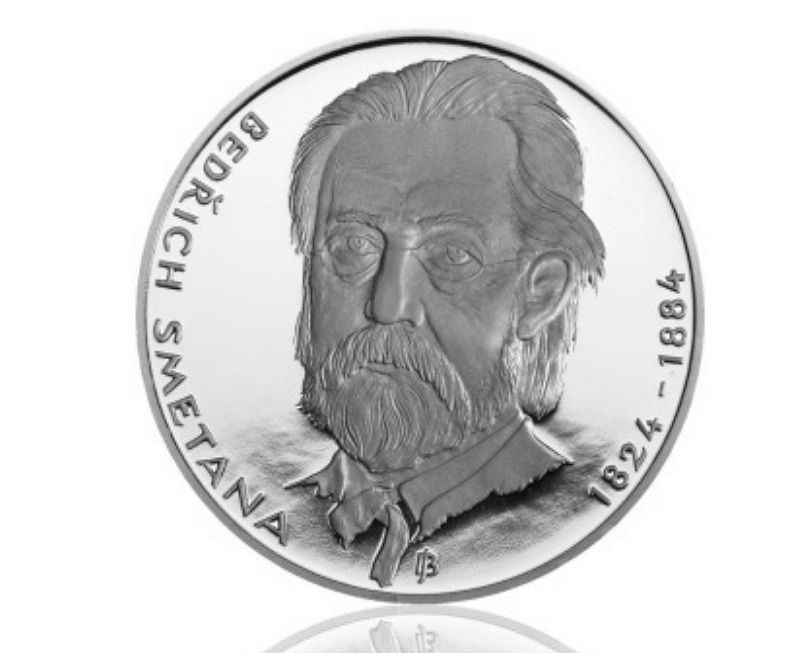 Pamětní medaile - Bedřich Smetana