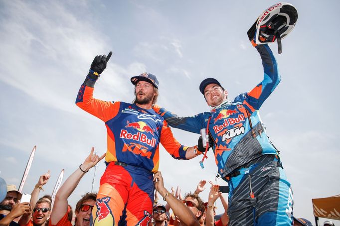 Rallye Dakar 2019:  Toby Price a Matthias Walkner, KTM