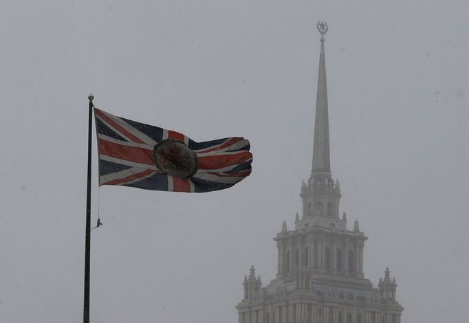 Britská ambasáda v Moskvě.