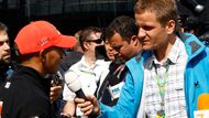 Lewis Hamilton a Pavel Turek