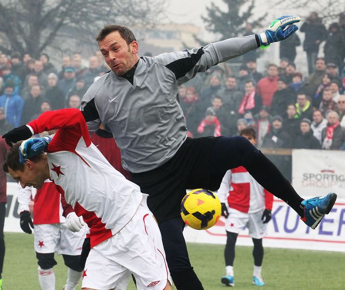 Silvestrovské derby Slavia - Sparta 2013