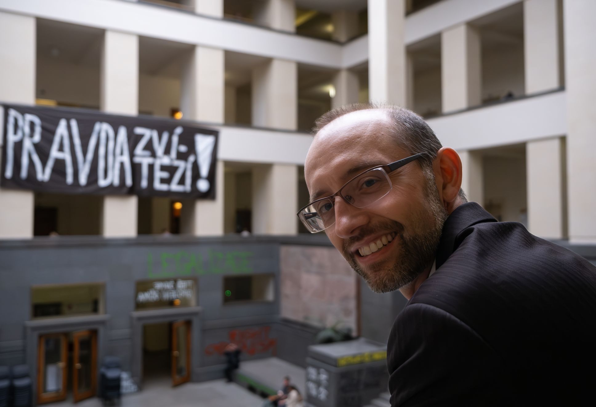 Křik ve stroji - Právnická fakulta