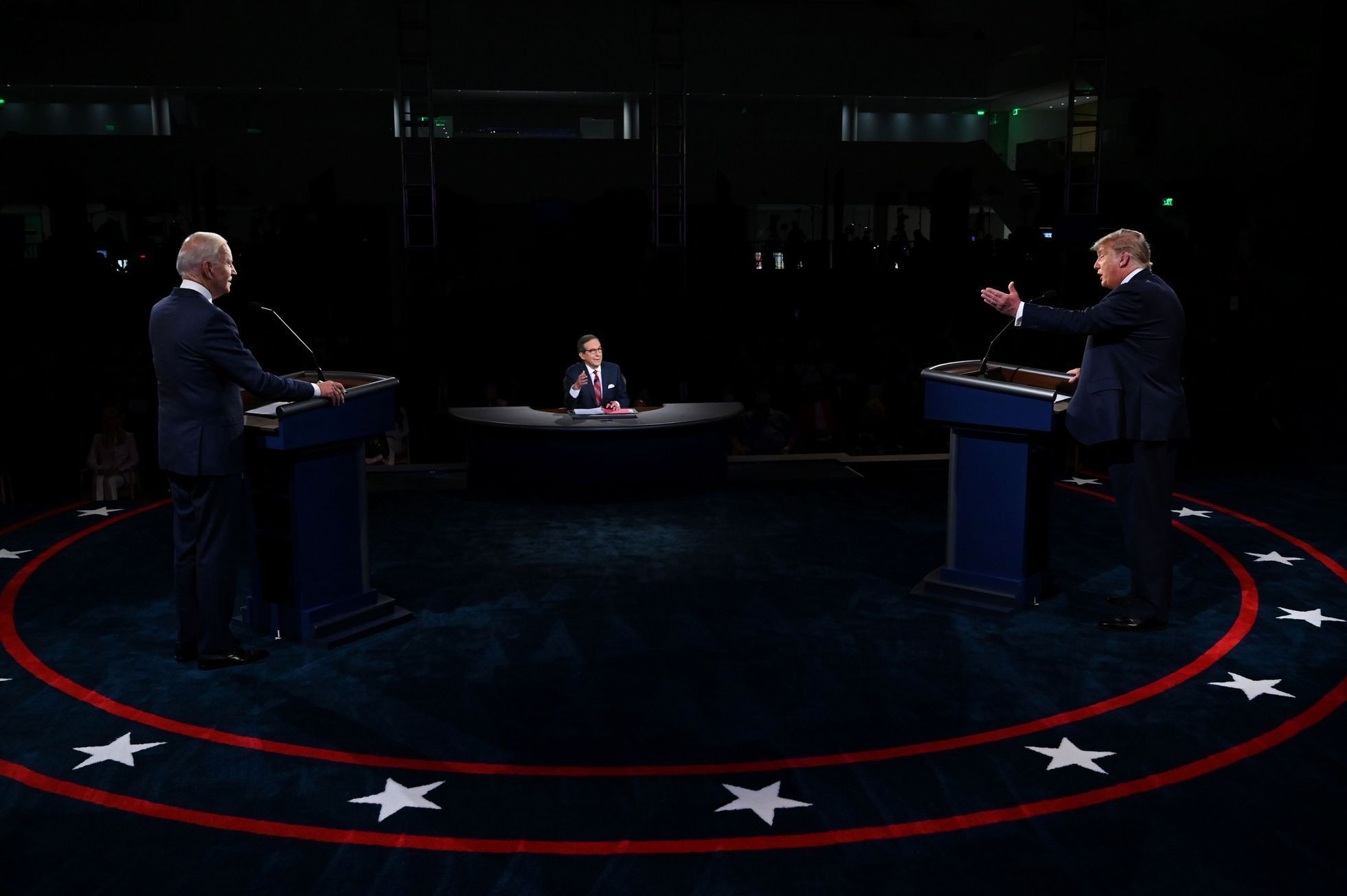 trump biden předvolbení debata prezidentské volby usa