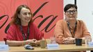 Ředitelka festivalu Radana Korená a programová ředitelka Iva Hejlíčková.