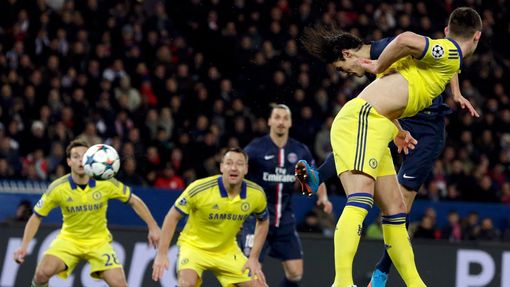 LM, PSG-Chelsea: Edinson Cavani dává gól
