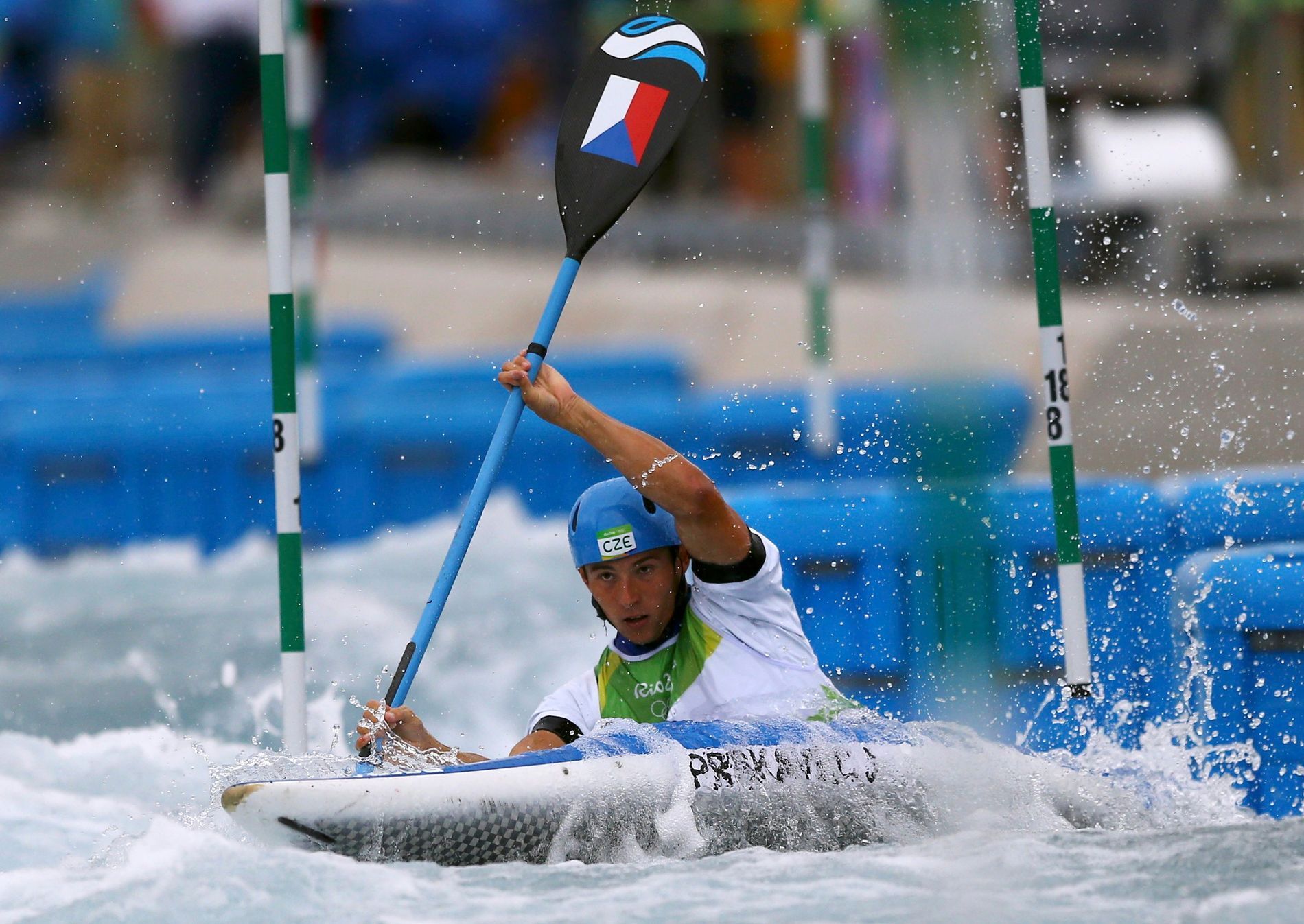 OH 2016, vodní slalom K1: Jiří Prskavec