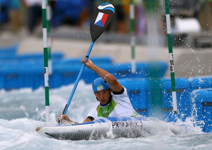 OH 2016, vodní slalom K1: Jiří Prskavec