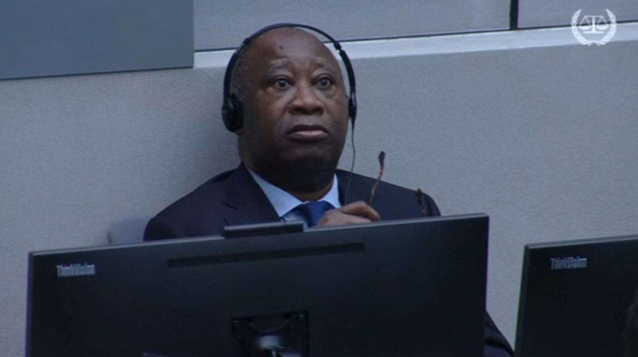 Laurent Gbagbo před Mezinárodním trestním soudem v Haagu