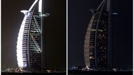 Luxusní hotel Burj al Arab v Dubaji