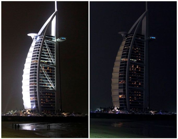 Luxusní hotel Burj al Arab v Dubaji