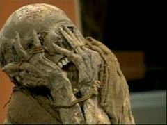 Peruánská mumie z dob bájných Inků