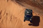Skok z duny v podání Guerlaina Chicherita zatím nenaznačoval nic podezřelého. Francouz, který do středeční čtvrté etapy Rallye Dakar odstartoval na průběžné 66. pozici, letos zažil podobných skoků už nepočítaně.