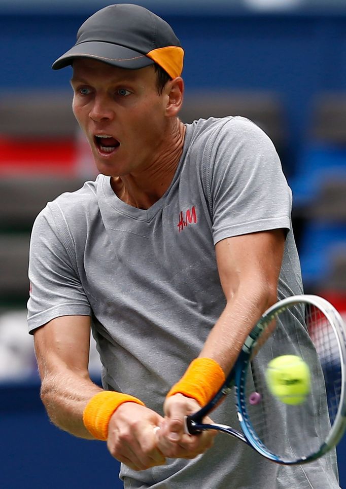 Tomáš Berdych ve čtvrtfinále turnaje v Šanghaji