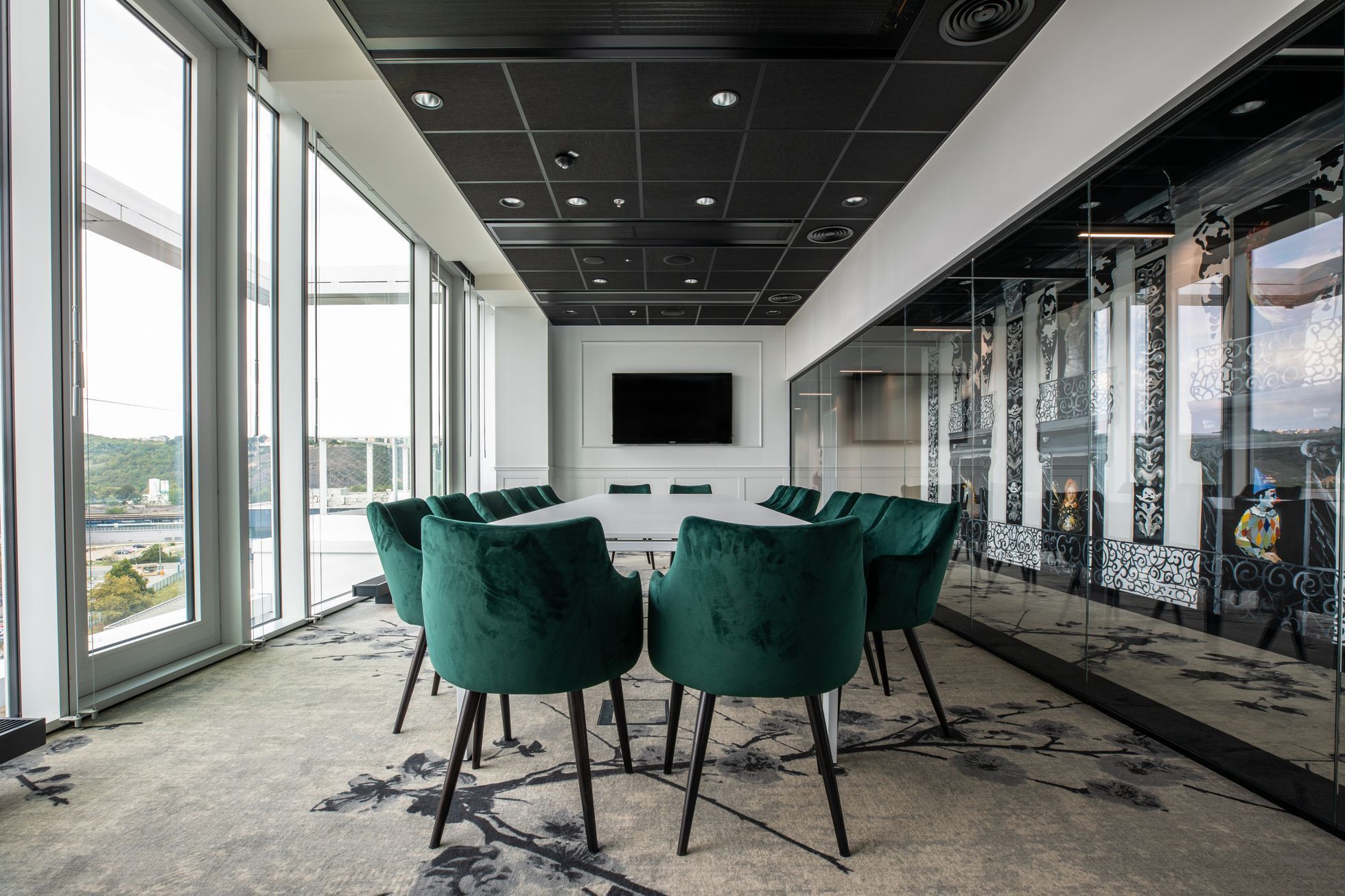 Business link kancelář coworking zasedací místnost