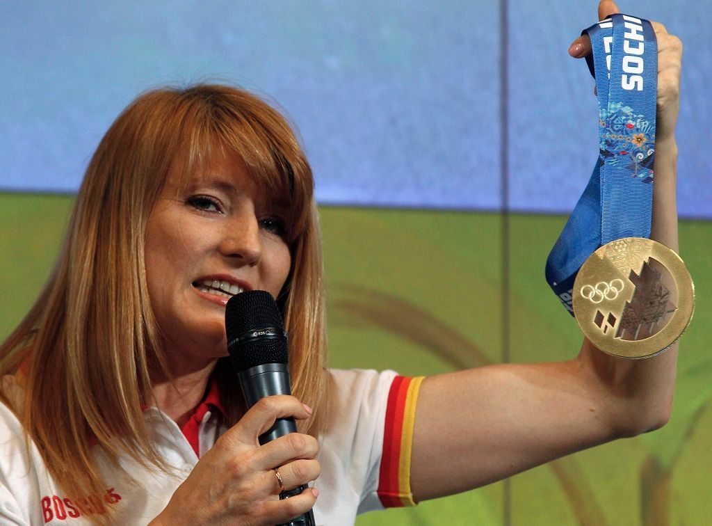 Zlatá medaile, která se bude udělovat na olympiádě v Soči
