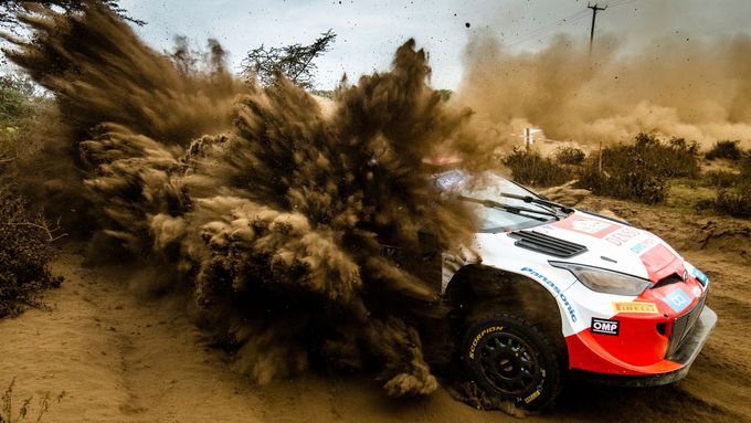 Kalle Rovanperä, Toyota na trati Safari rallye Keňa 2022