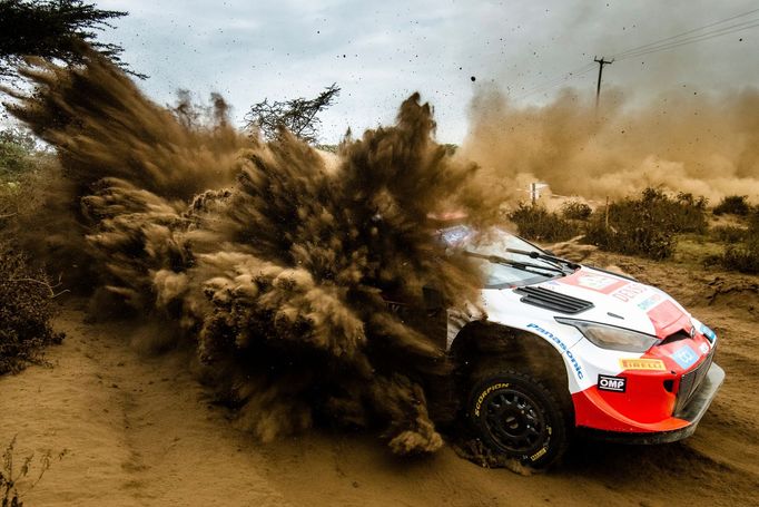 Kalle Rovanperä, Toyota na trati Safari rallye Keňa 2022