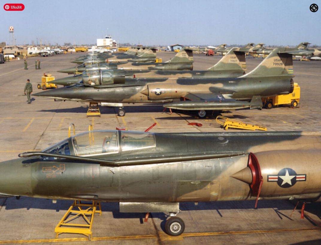F-104 Starfighter, stíhačka, stíhací letoun, USA, historie, výročí, Zahraničí