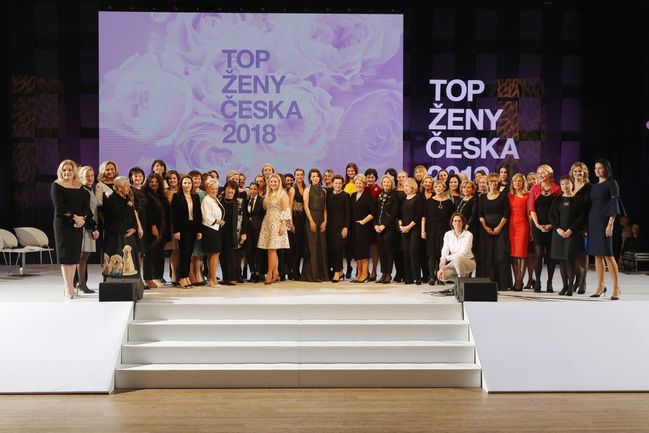 Vyhlášení prestižní ankety TOP Ženy Česka 2018