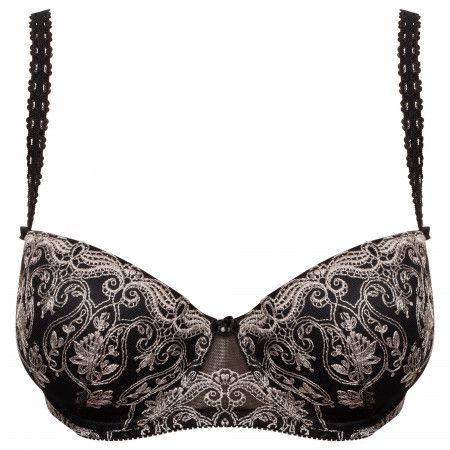 balconette bra, zena
