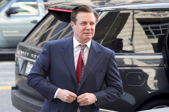 Bývalý poradce amerického prezidenta Paul Manafort.