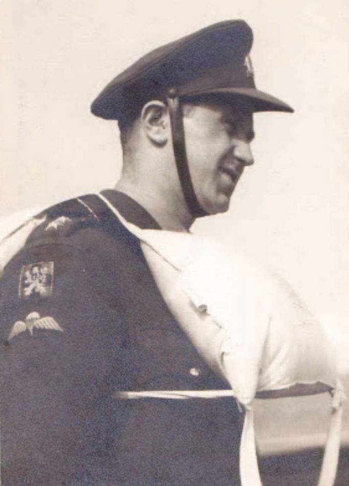 Jiří Louda na snímku z roku 1945.