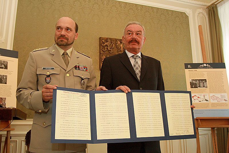 Mnichovská dohoda poprvé v Praze
