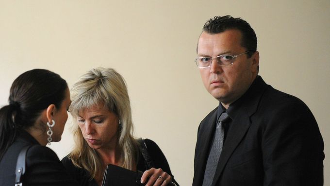 Jan Kočka u soudu s Bohumírem Ďuričkem na snímku z roku 2009.