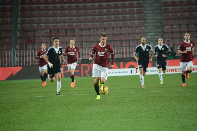 Sparta vs České Budějovice, utkání Synot ligy (Mareček)