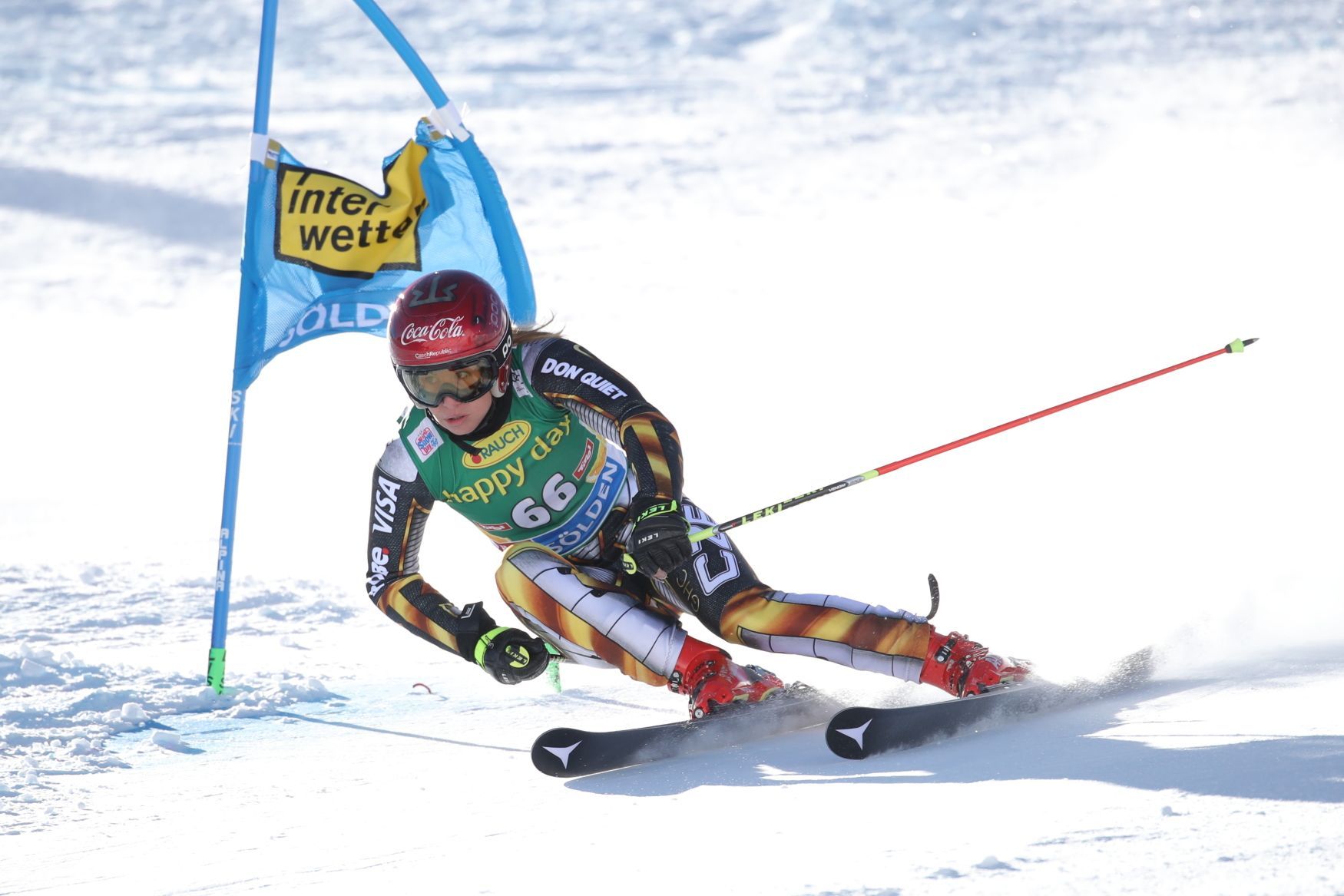 SP 2017-18, obří slalom Ž (Sölden): Ester Ledecká