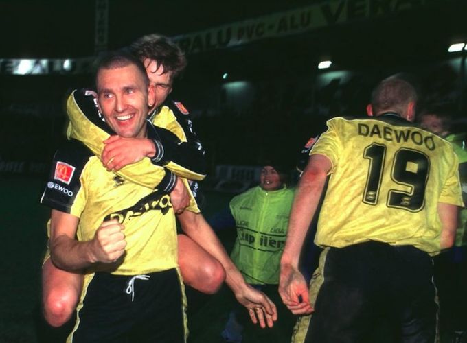 Radost fotbalistů Lierse.