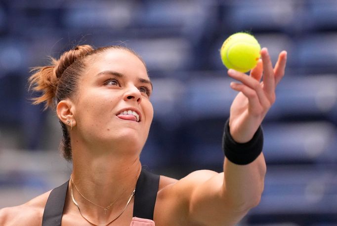 Maria Sakkariová ve třetím kole US Open 2021