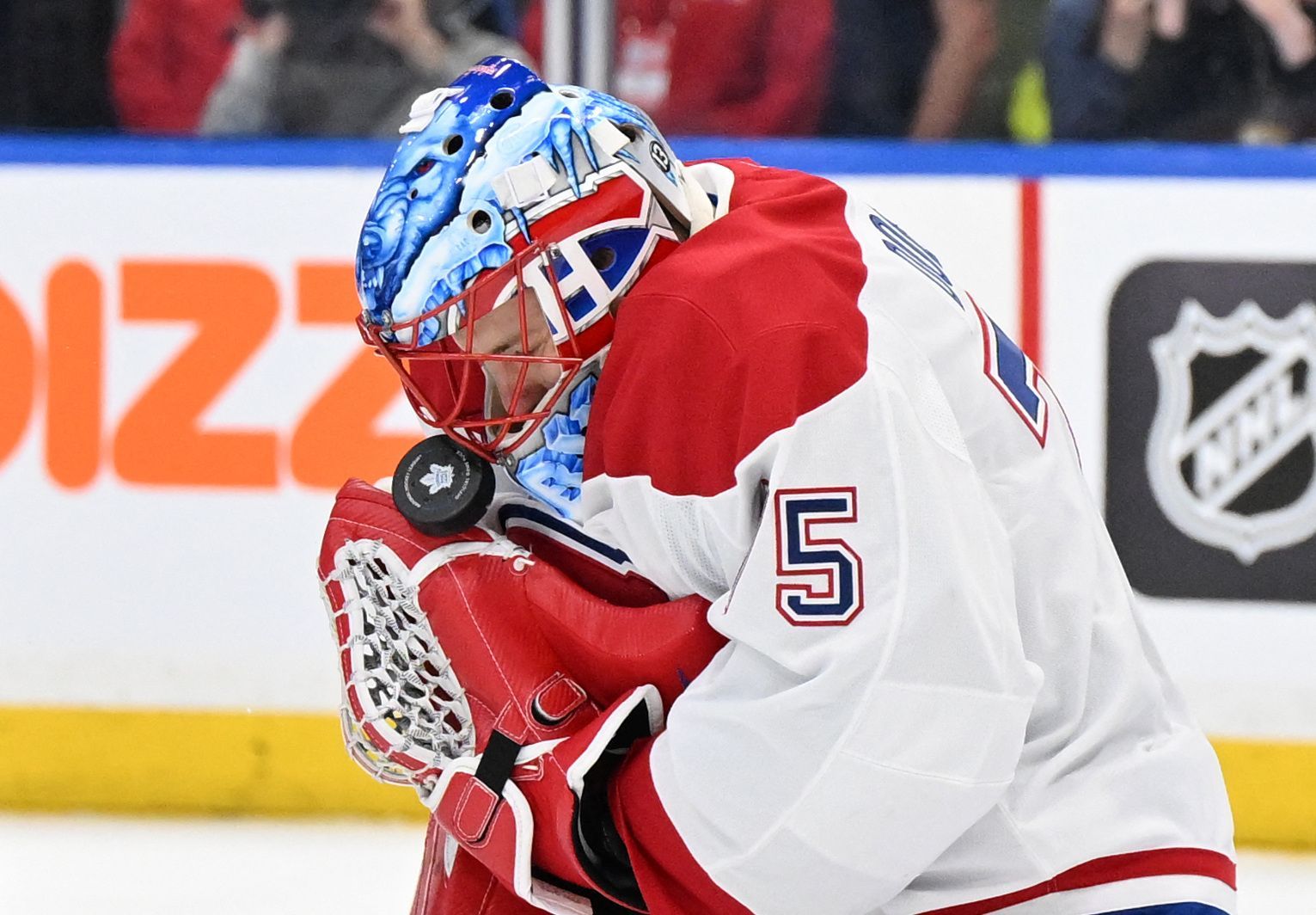NHL: Montreal Canadiens at Toronto Maple Leafs hokej Jakub Dobeš