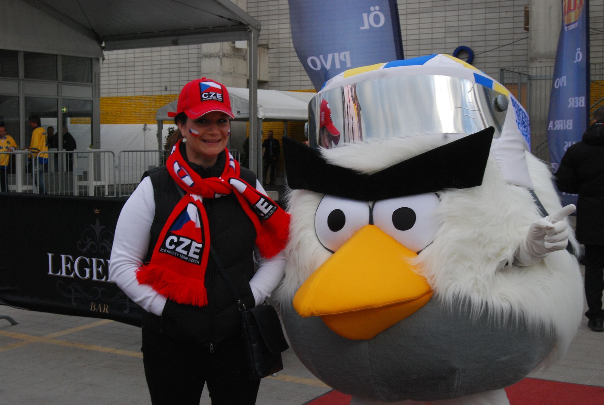 MS v hokeji 2012: Švédsko - Česko (fanoušci)