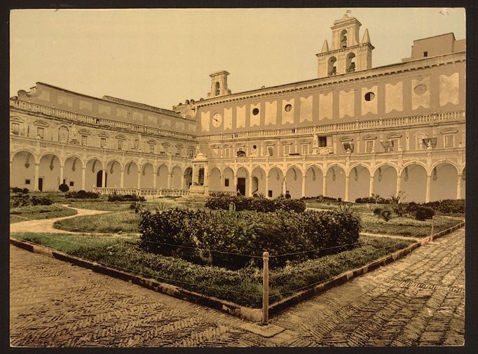 Jižní Itálie - fotochorom - Library of Congress 1900