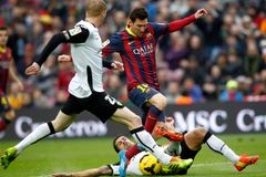 Barca šesti góly sestřelila Vallecano, Messi dal opět 2 góly