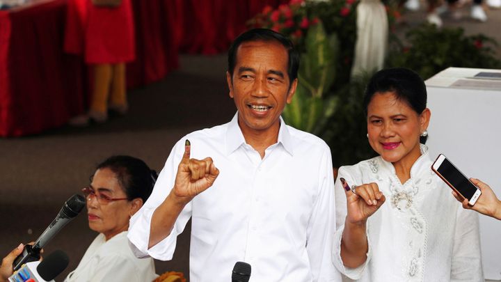 Indonéský prezident Widodo se prohlásil vítězem voleb