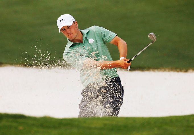 Jordan Spieth na golfovém Masters 2014