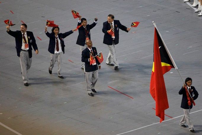 Jedna z nejmenších olympijských výprav: Východní Timor.