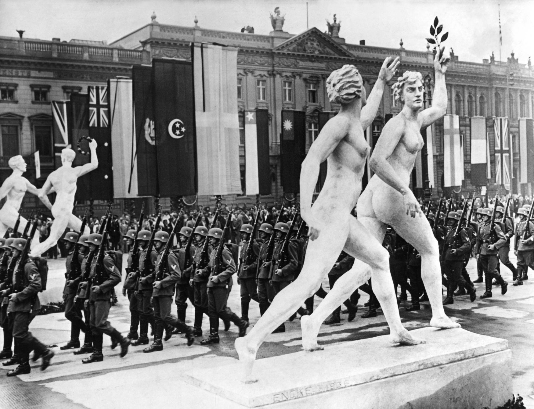 Německo olympiáda 1936 Berlín Hitler nacismus