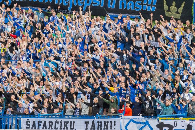 SL, Baník-Dukla: loučení s Bazaly -fanoušci