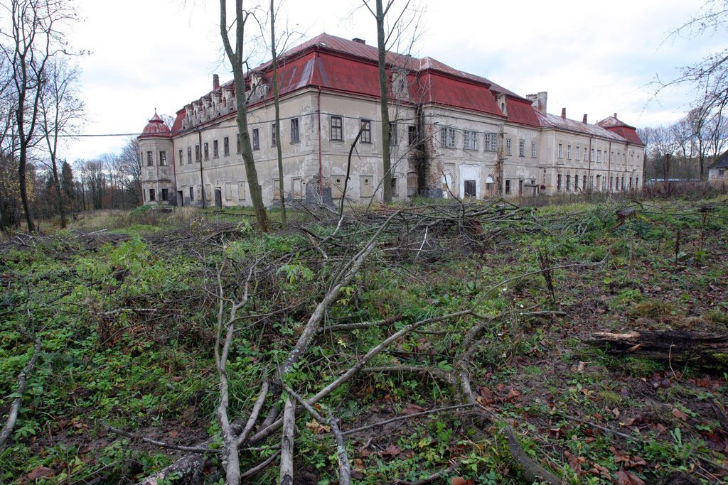 Památné ruiny Plzeňského kraje. Velké Dvorce