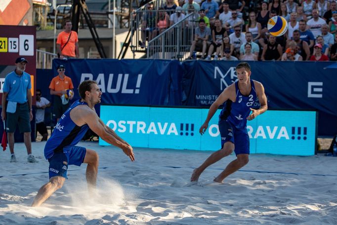 plážový volejbal, Světový okruh 2019, Ostrava, Ondřej Perušič a David Schweiner