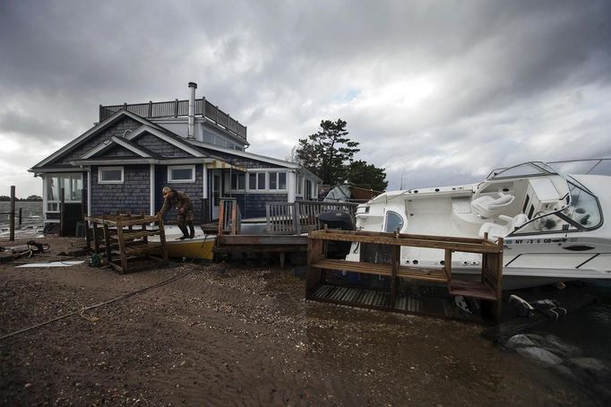 Captree Island ve Velké jižní zátoce v New Yorku