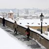 zima-praha-sníh-počasí-závěje