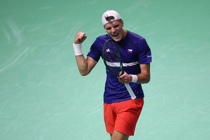 Jakub Menšík v prvním duelu čtrvtfinále