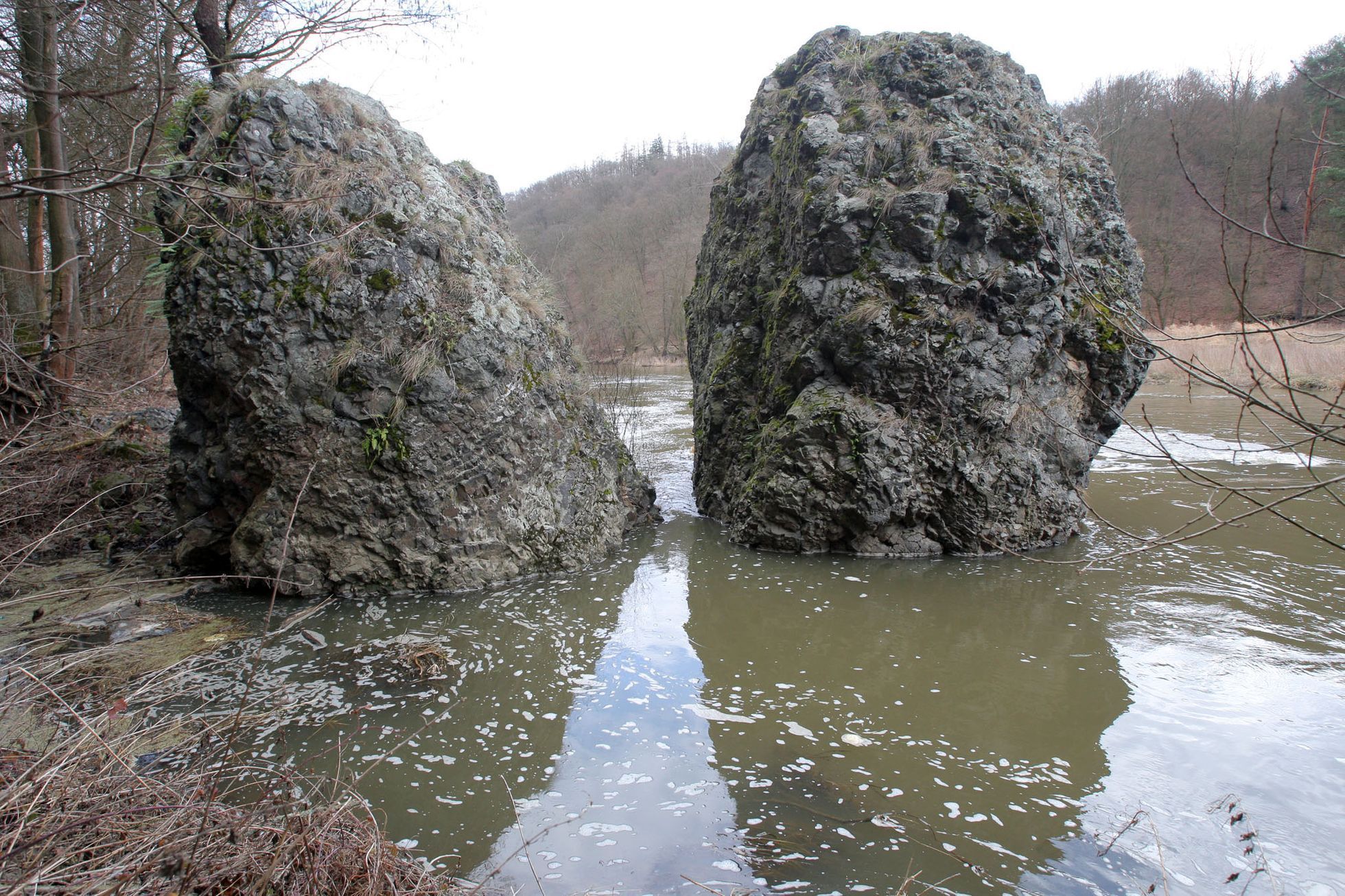 Berounka mezi Křivoklátem a Skryjemi