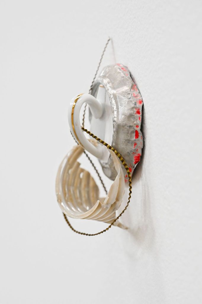 Snímek z výstavy Davida Fesla v brněnské Fait Gallery.