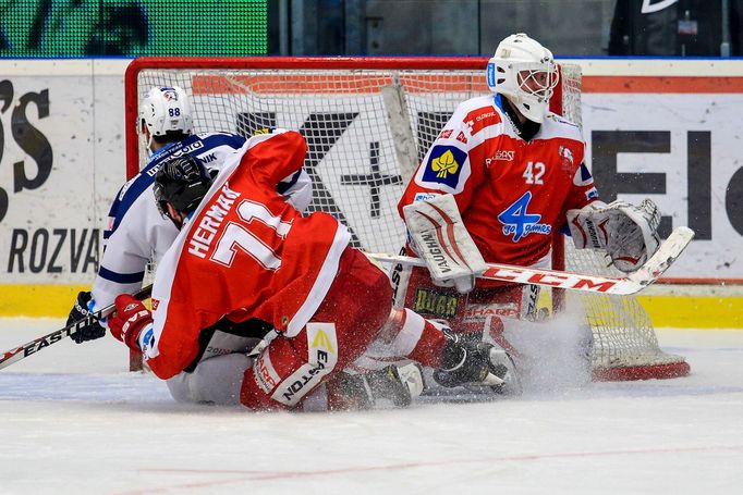 Plzeň vs. Olomouc, čtvrtfinále play off 2016 (Herman, Konrád)